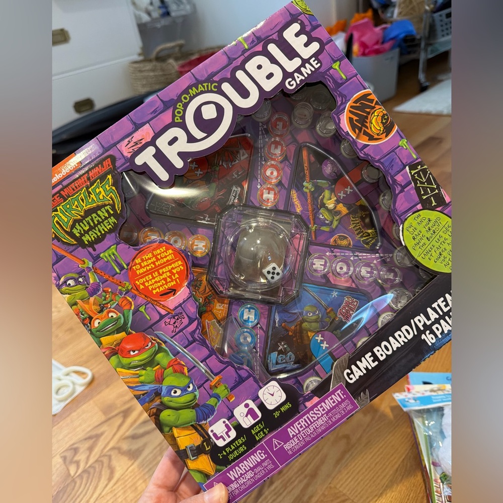 Teenage Mutant Ninja Turtles Trouble Game